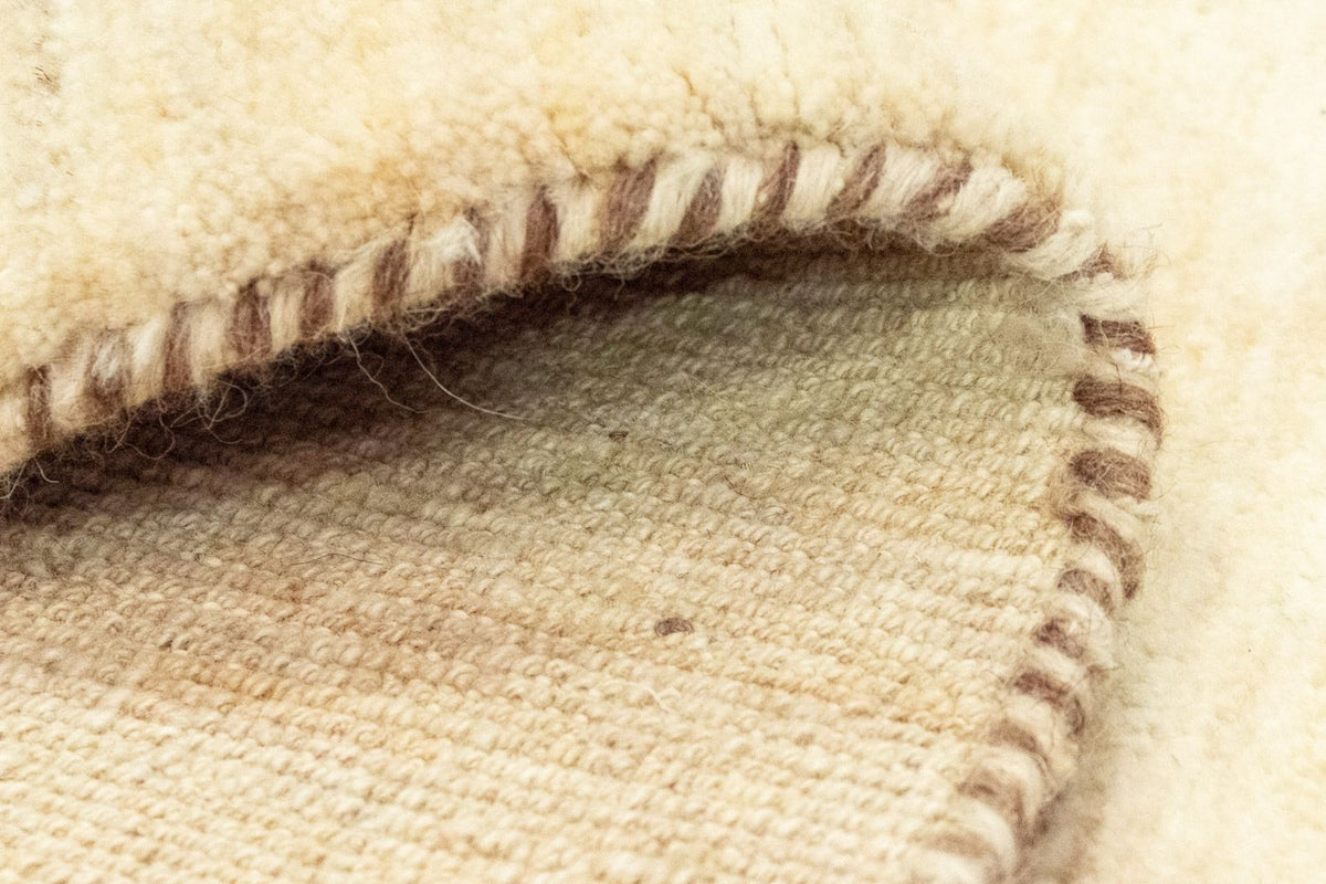 Tappeto corsia Tappeto Gabbeh - Persero - 304 x 82 cm - beige