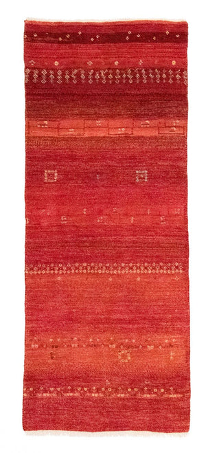 Tappeto corsia Tappeto Gabbeh - Persero - 215 x 75 cm - arancione