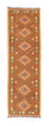 Tappeto corsia Tappeto Kelim - Orientale - 300 x 80 cm - marrone