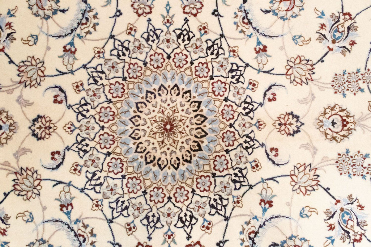 Tappeto Persero - Nain - Reale - 305 x 208 cm - bianco naturale