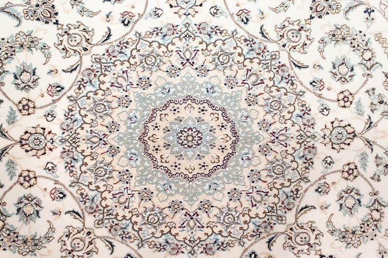 Tappeto Persero - Nain - Reale quadrato  - 255 x 242 cm - bianco naturale