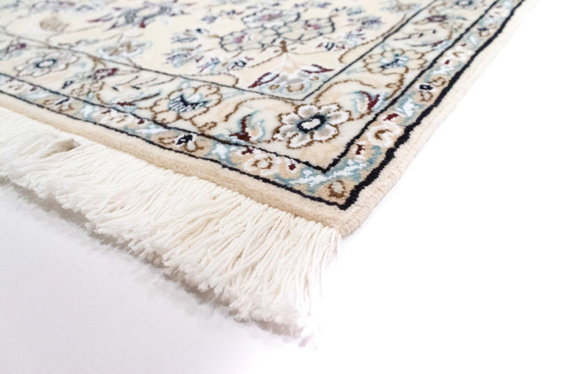 Tappeto Persero - Nain - Reale quadrato  - 255 x 242 cm - bianco naturale