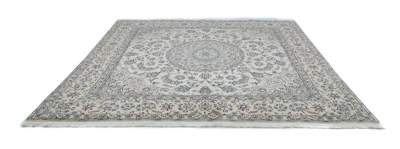 Tappeto Persero - Nain - Reale quadrato  - 255 x 242 cm - bianco naturale