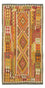 Tappeto corsia Tappeto Kelim - Splash - 231 x 123 cm - multicolore