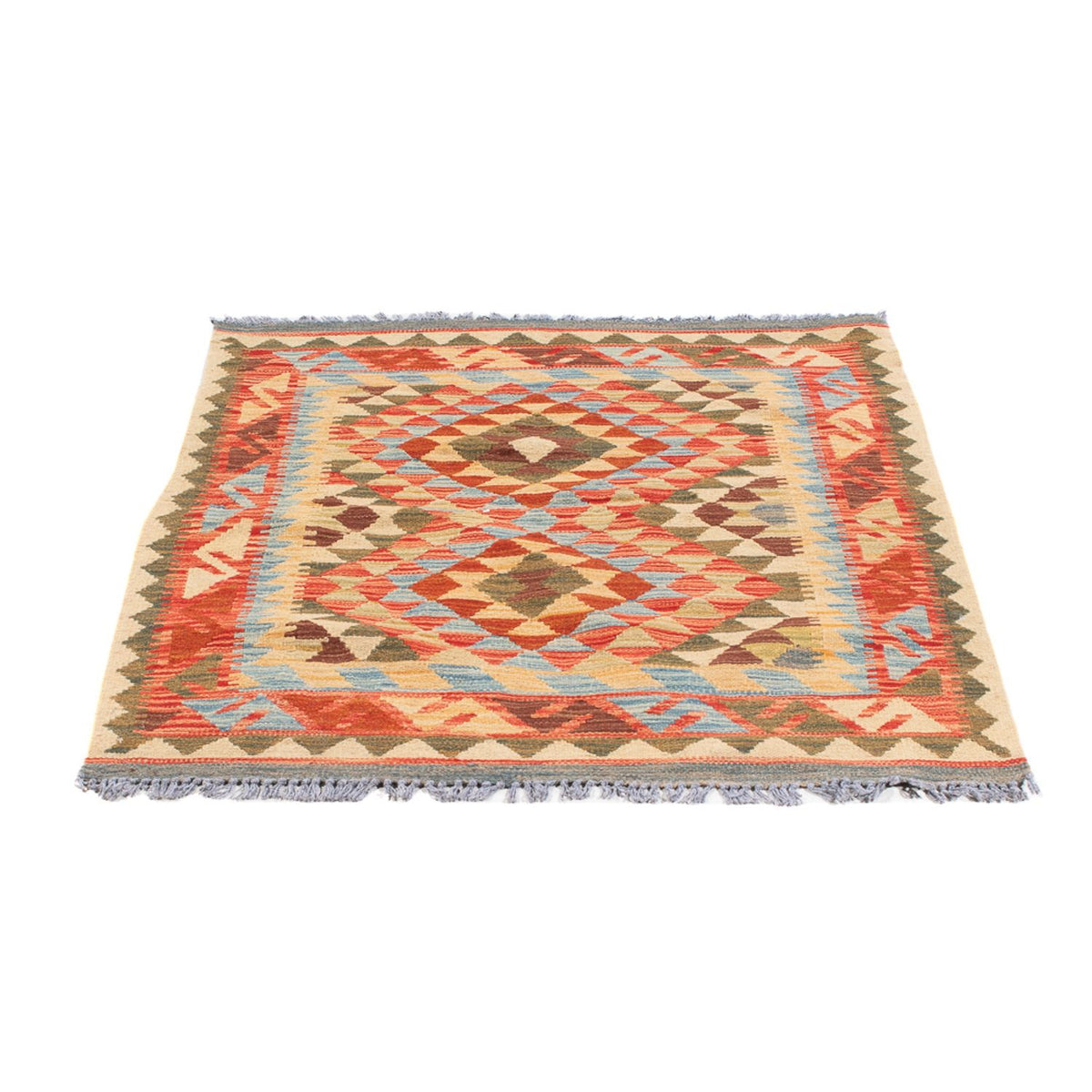 Tappeto Kelim - Splash - 114 x 87 cm - multicolore