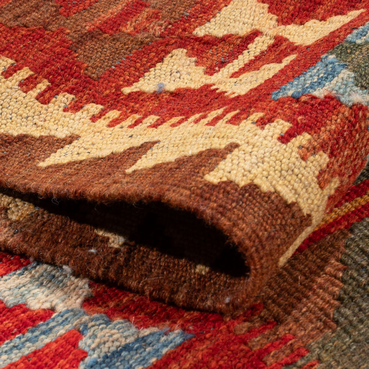 Tappeto corsia Tappeto Kelim - Splash - 304 x 76 cm - multicolore