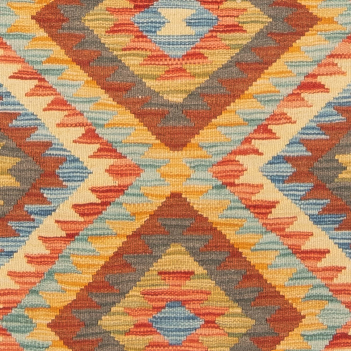 Tappeto Kelim - Splash - 119 x 86 cm - multicolore