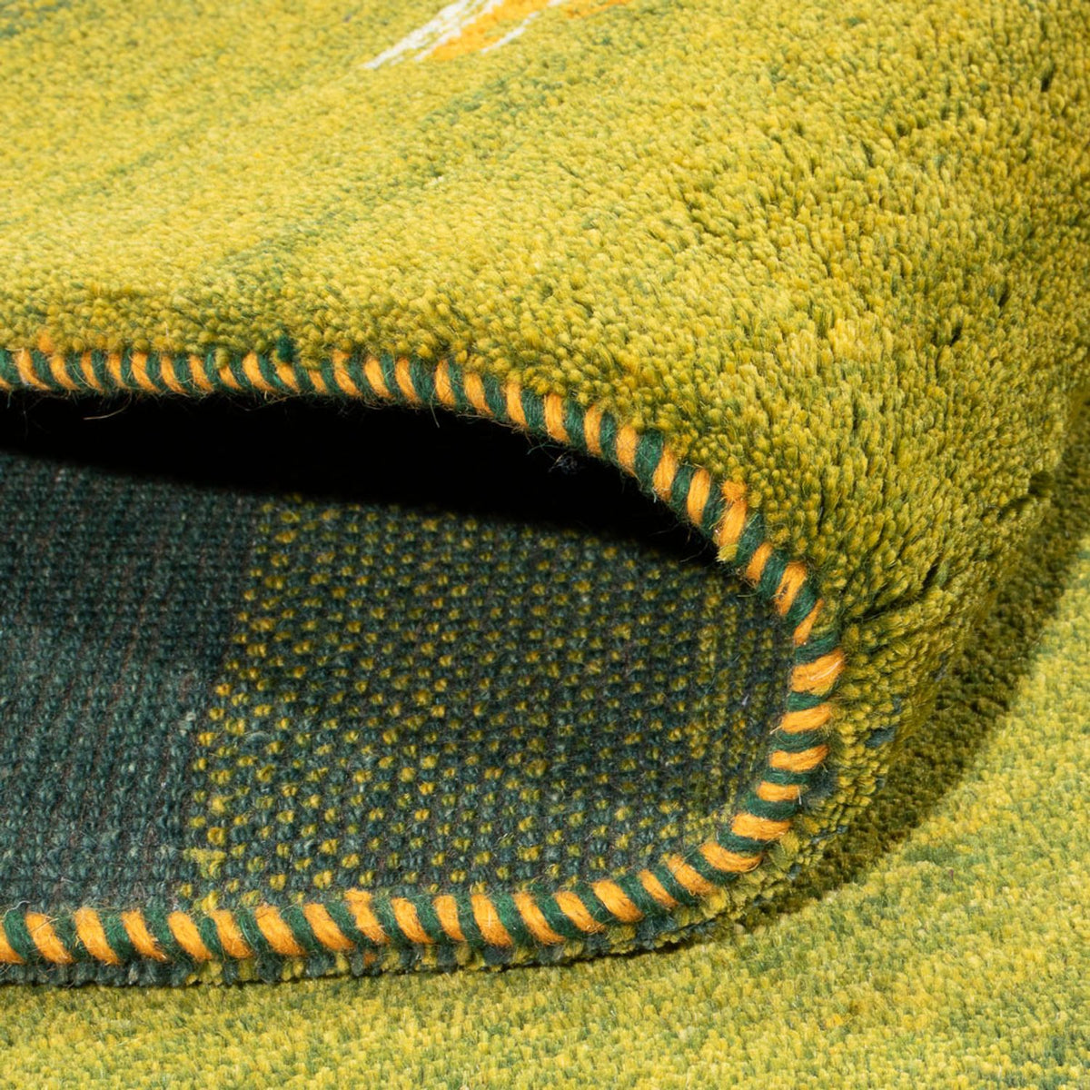 Tappeto Gabbeh - Persero - 201 x 148 cm - verde