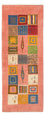 Tappeto corsia Tappeto Gabbeh - Persero - 198 x 83 cm - multicolore