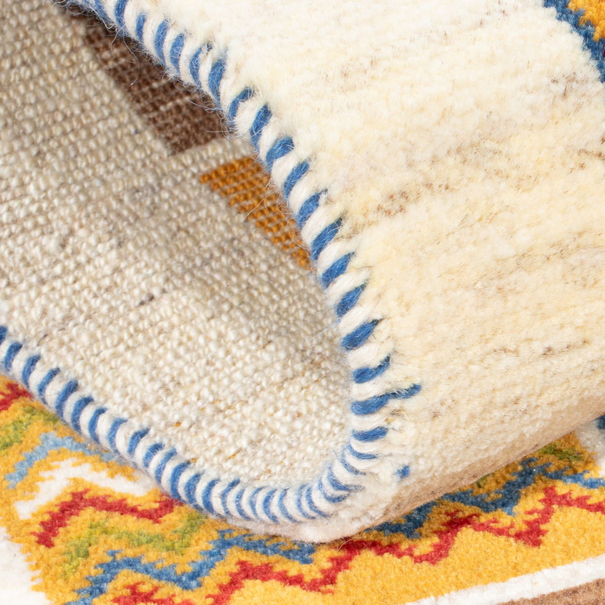 Tappeto corsia Tappeto Gabbeh - Persero - 242 x 83 cm - multicolore