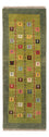 Tappeto corsia Tappeto Gabbeh - Persero - 150 x 55 cm - multicolore