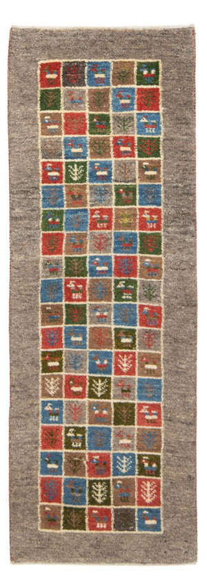 Tappeto corsia Tappeto Gabbeh - Persero - 150 x 51 cm - multicolore