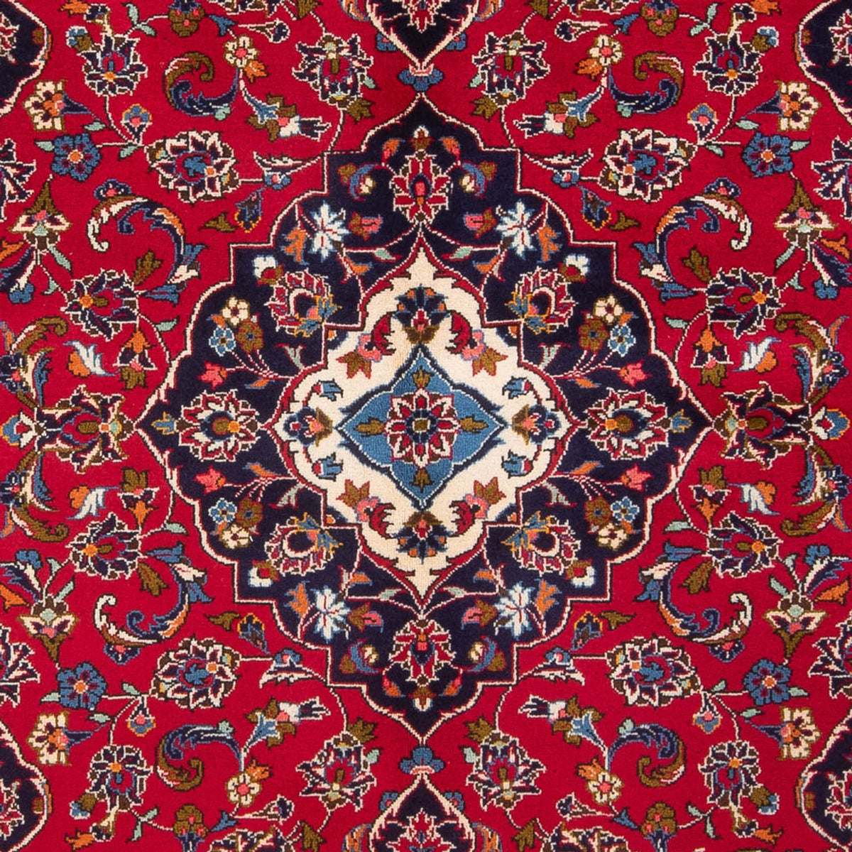Tappeto Persero - Keshan - 250 x 152 cm - rosso