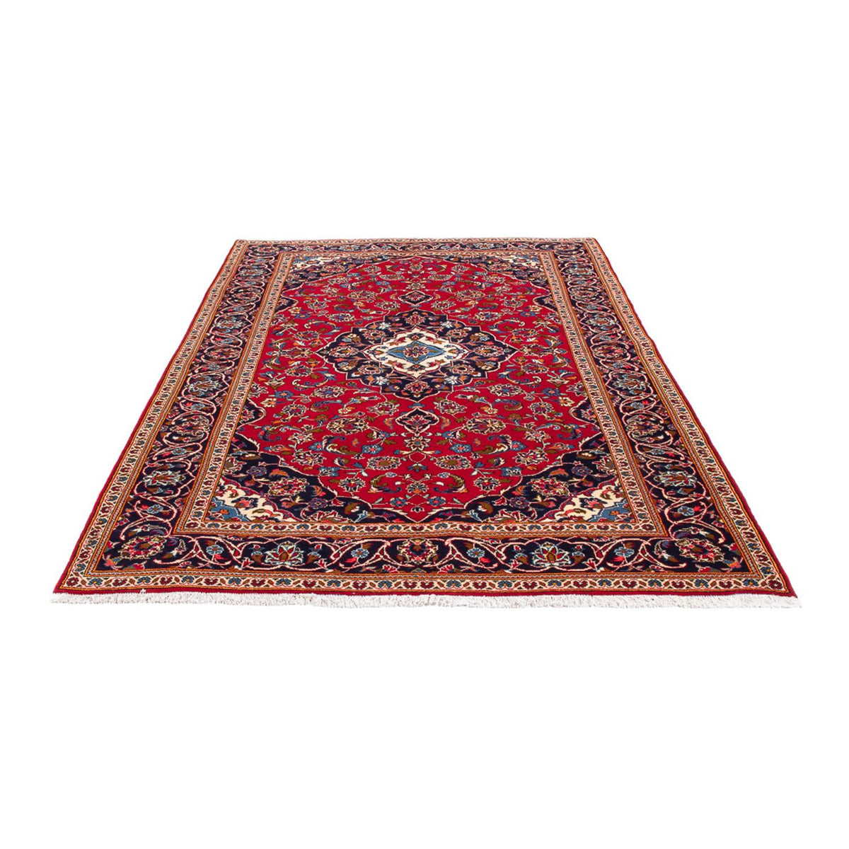 Tappeto Persero - Keshan - 250 x 152 cm - rosso