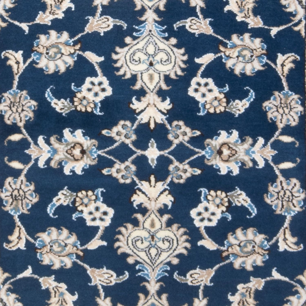 Tappeto corsia Tappeto Persero - Nain - 200 x 79 cm - blu mare