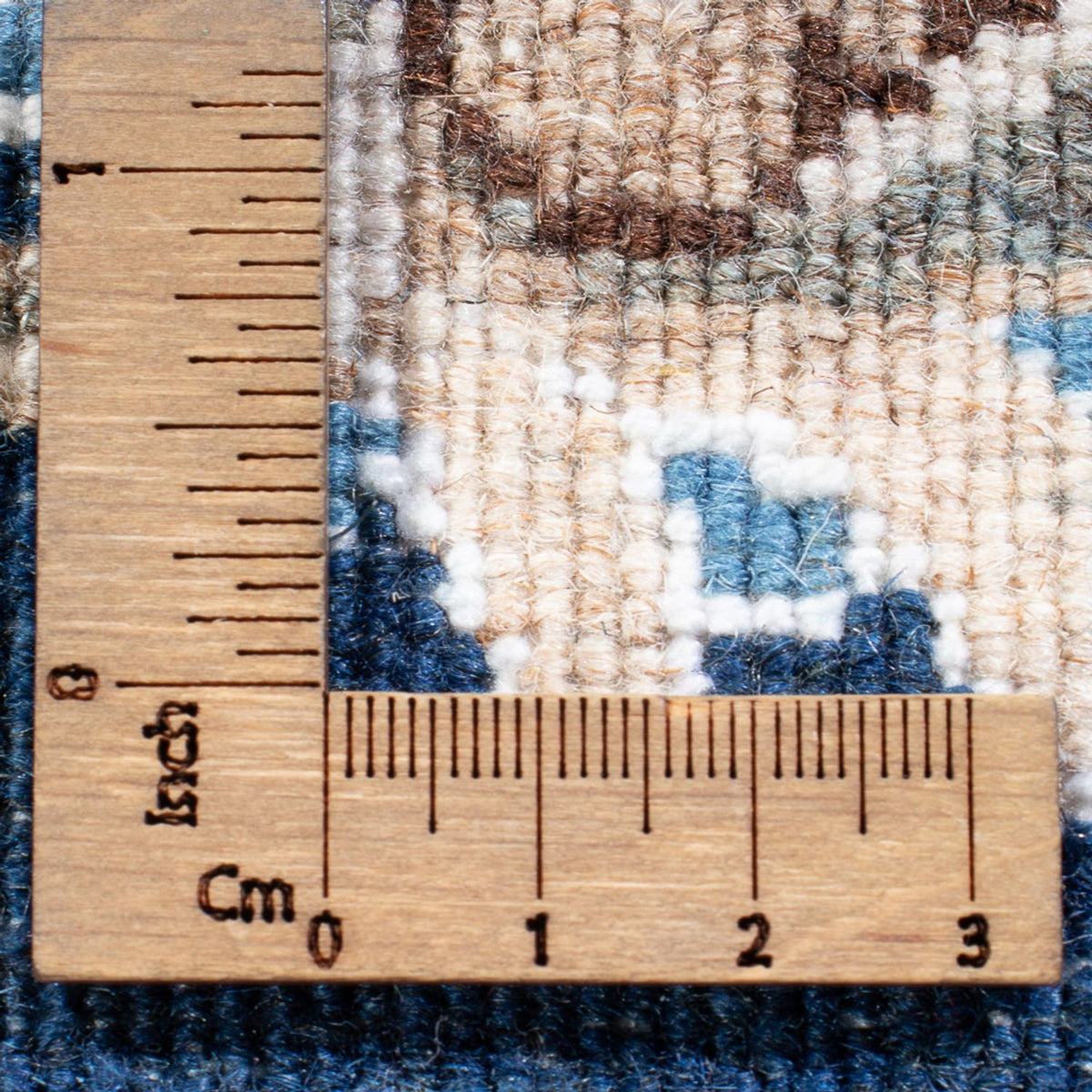 Tappeto corsia Tappeto Persero - Nain - 200 x 79 cm - blu mare