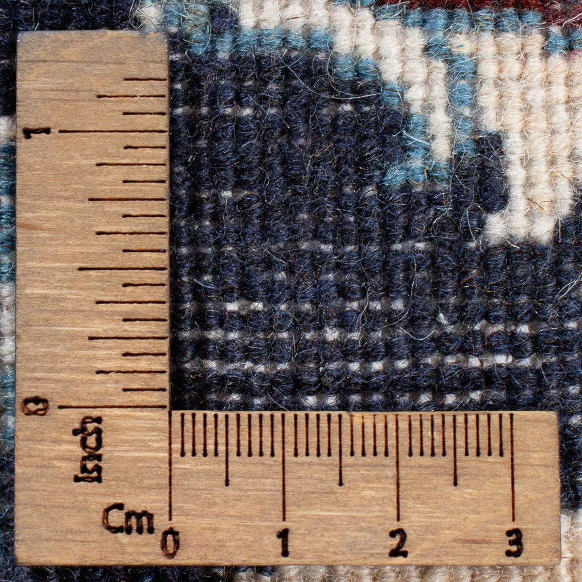 Tappeto corsia Tappeto Persero - Nain - 210 x 79 cm - blu scuro