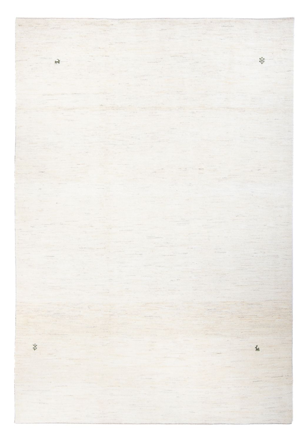 Tappeto Gabbeh - Persero - 294 x 205 cm - bianco
