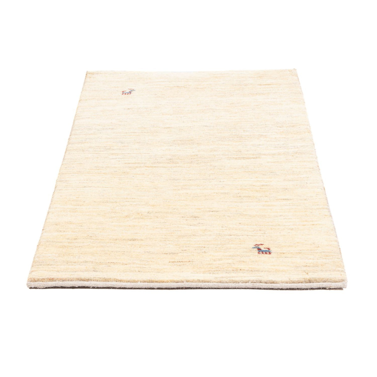 Tappeto Gabbeh - Persero - 139 x 71 cm - beige chiaro