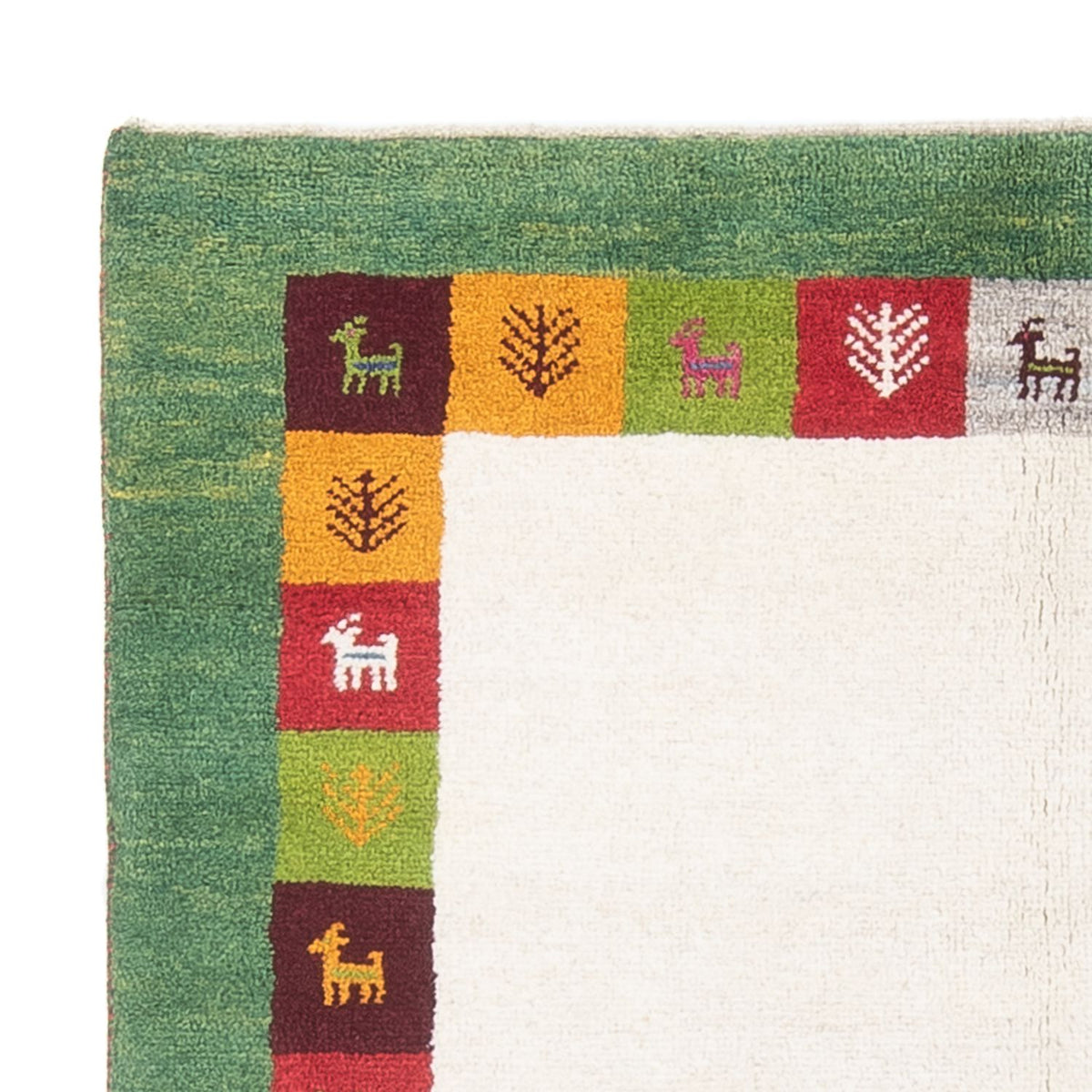 Tappeto Gabbeh - Persero - 180 x 116 cm - multicolore