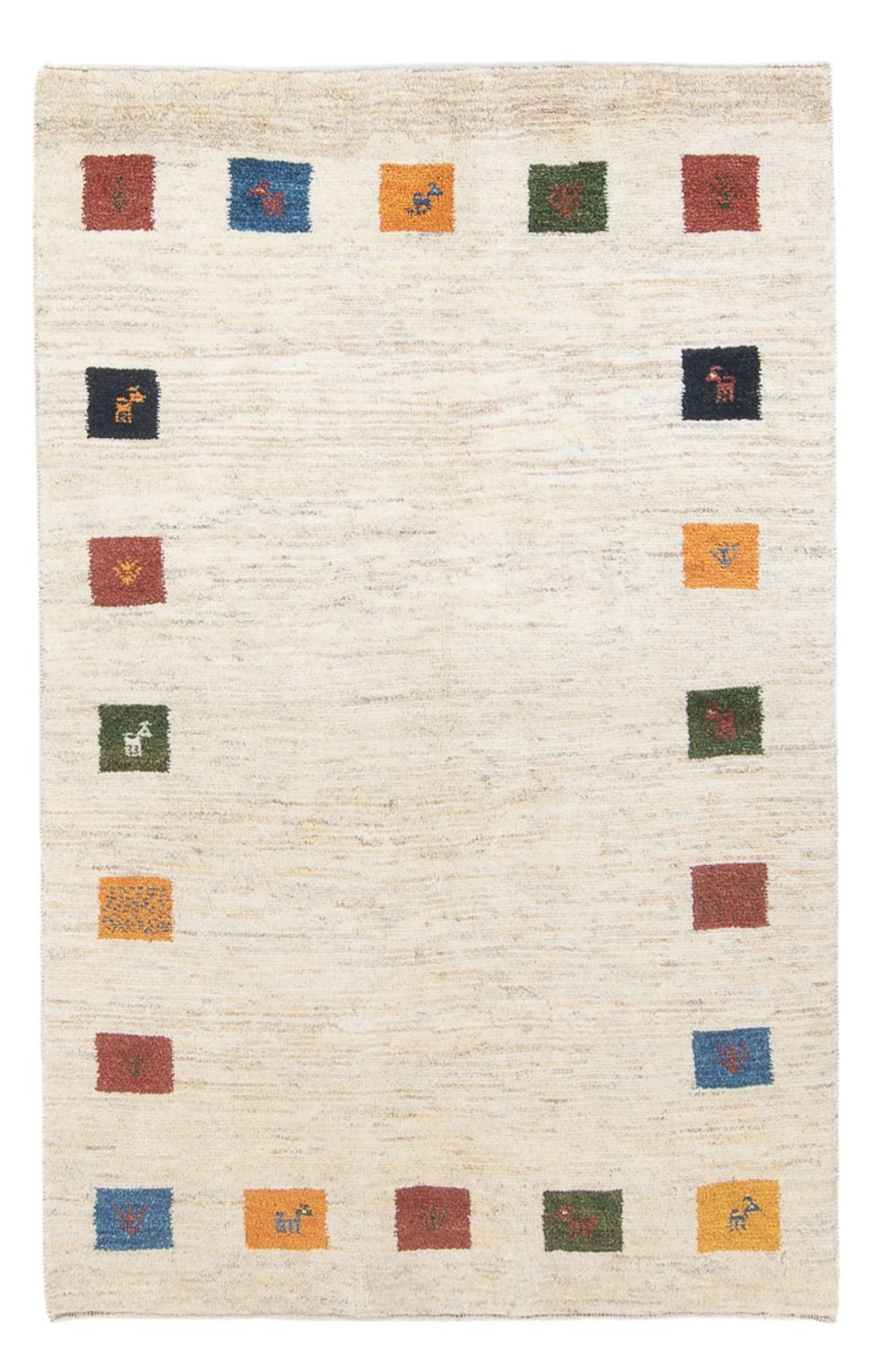 Tappeto Gabbeh - Persero - 182 x 112 cm - multicolore