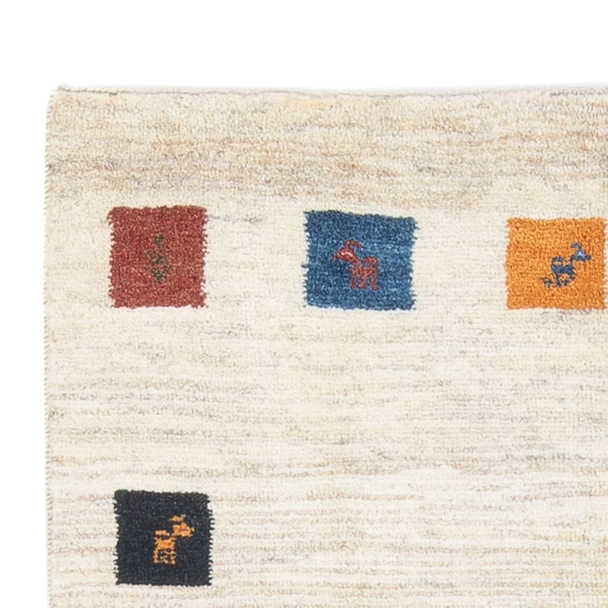 Tappeto Gabbeh - Persero - 182 x 112 cm - multicolore