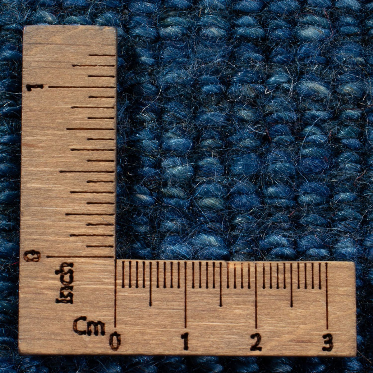 Tappeto Gabbeh - Persero - 135 x 69 cm - blu mare