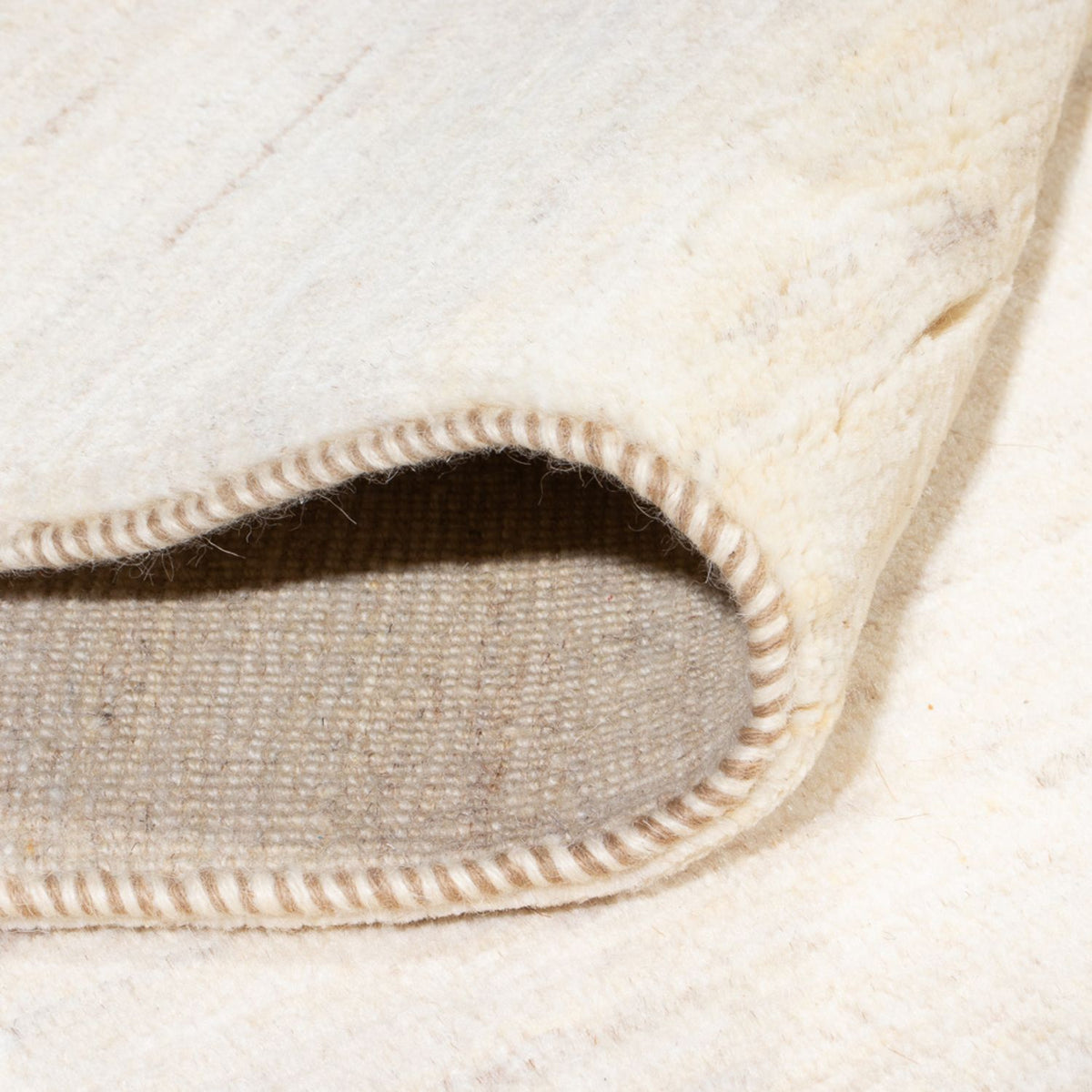 Tappeto Gabbeh - Persero - 241 x 168 cm - bianco