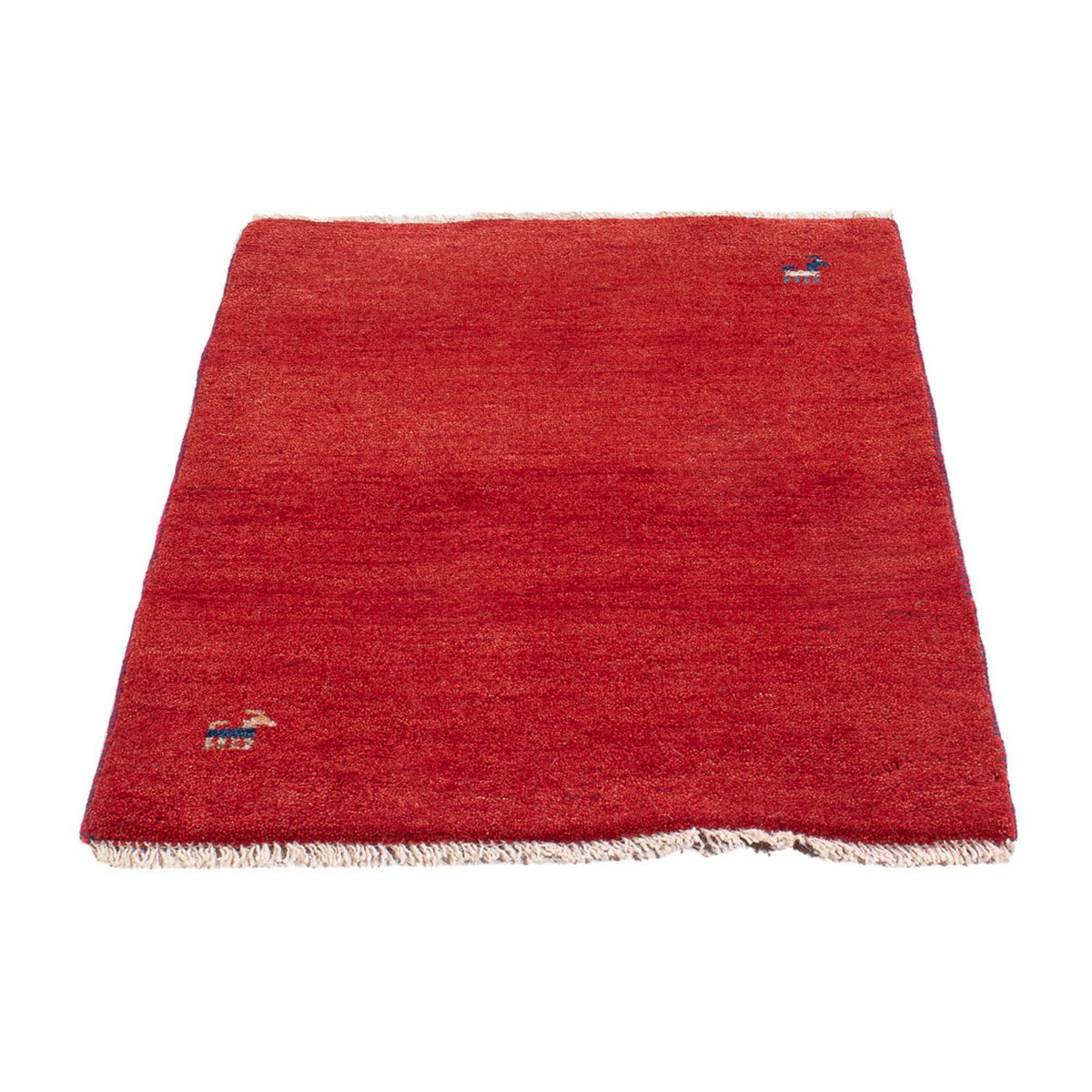 Tappeto Gabbeh - Persero - 87 x 62 cm - rosso