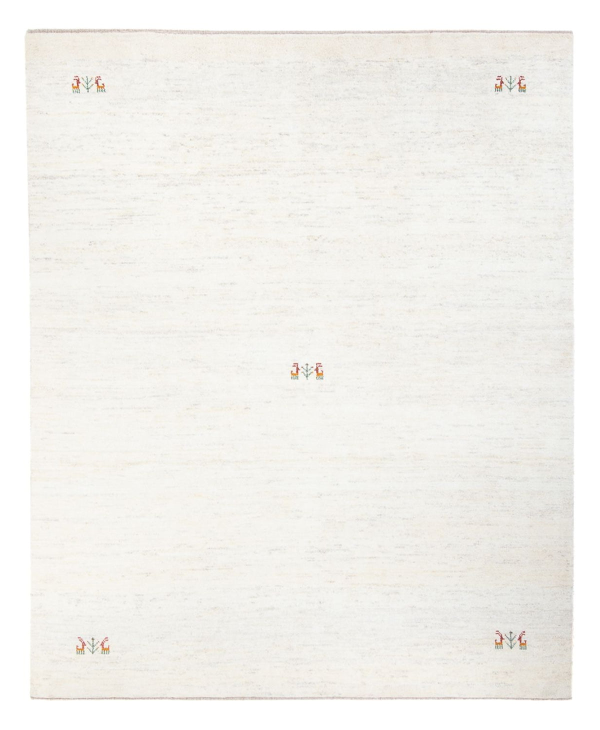 Tappeto Gabbeh - Persero - 243 x 198 cm - bianco