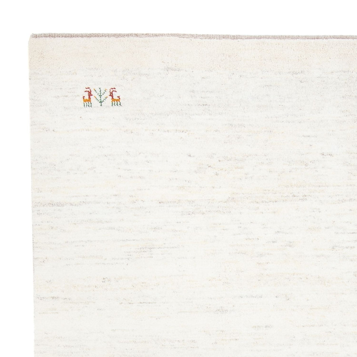 Tappeto Gabbeh - Persero - 243 x 198 cm - bianco
