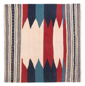 Tappeto Kelim - Orientale - 136 x 125 cm - verde menta