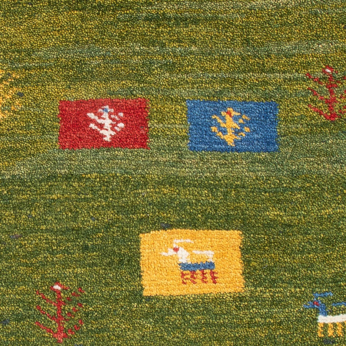 Tappeto Gabbeh - Persero - 85 x 55 cm - multicolore