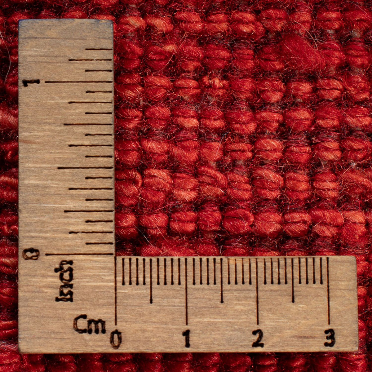 Tappeto corsia Tappeto Gabbeh - Persero - 248 x 82 cm - rosso