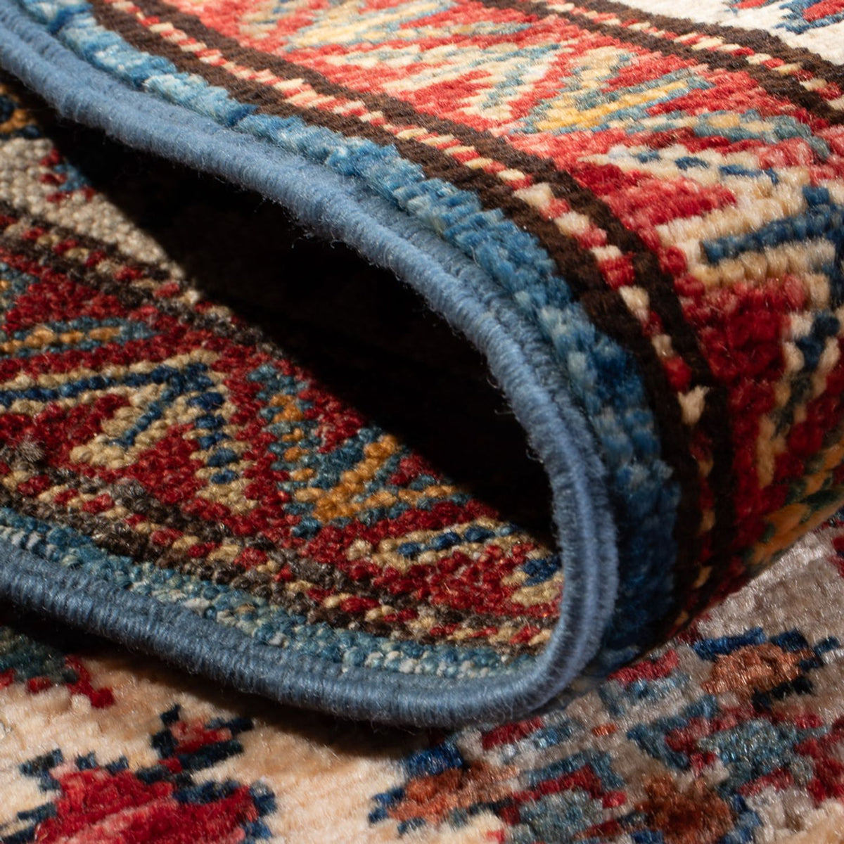 Tappeto Ziegler - Kazak - 101 x 61 cm - blu