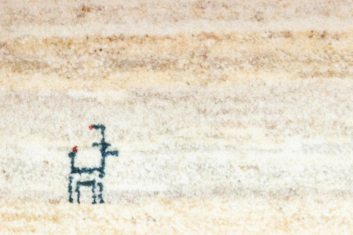 Tappeto Gabbeh - Persero - 60 x 40 cm - beige