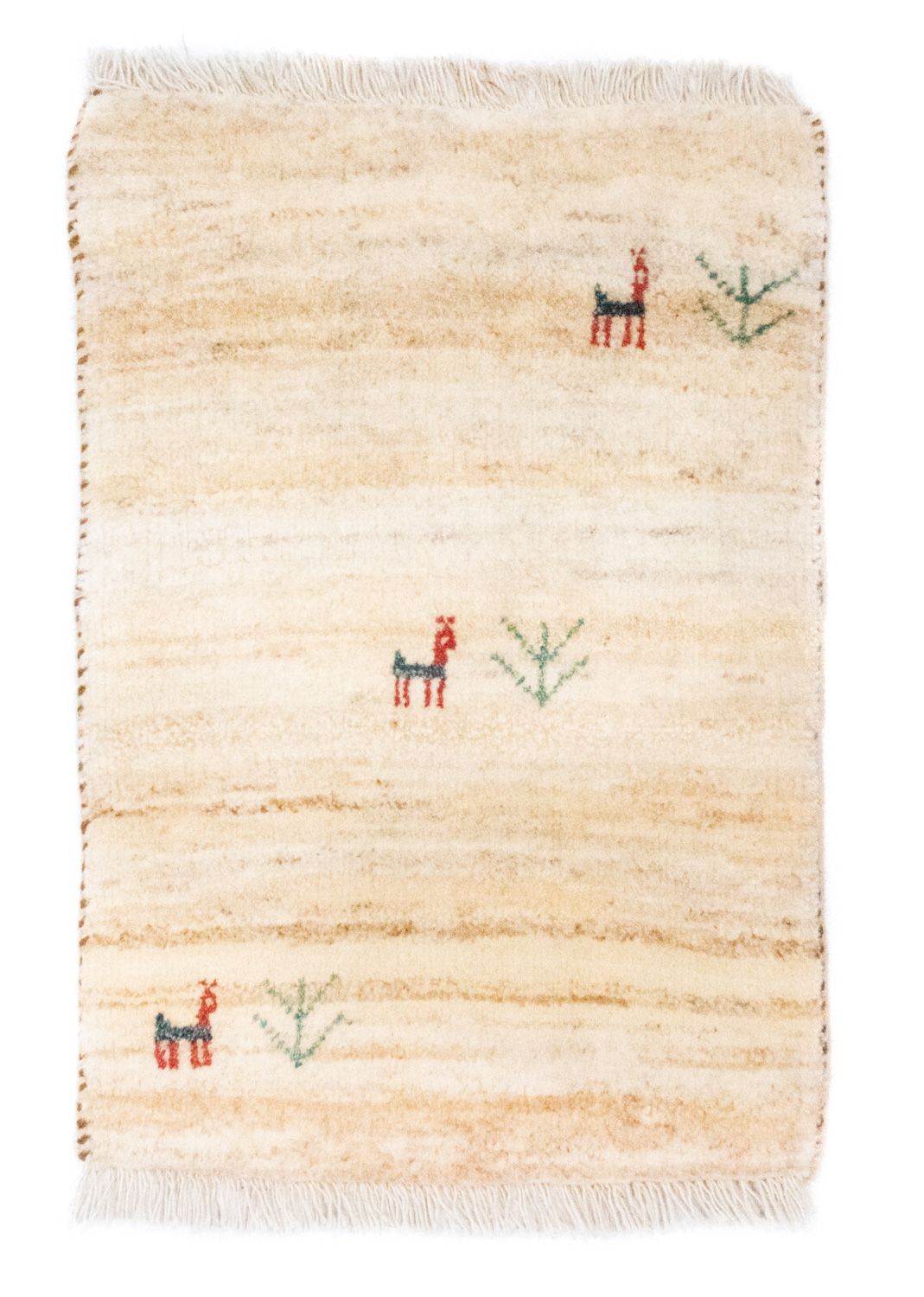 Tappeto Gabbeh - Persero - 60 x 40 cm - marrone