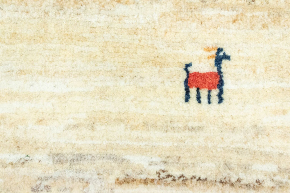 Tappeto Gabbeh - Persero - 60 x 40 cm - beige