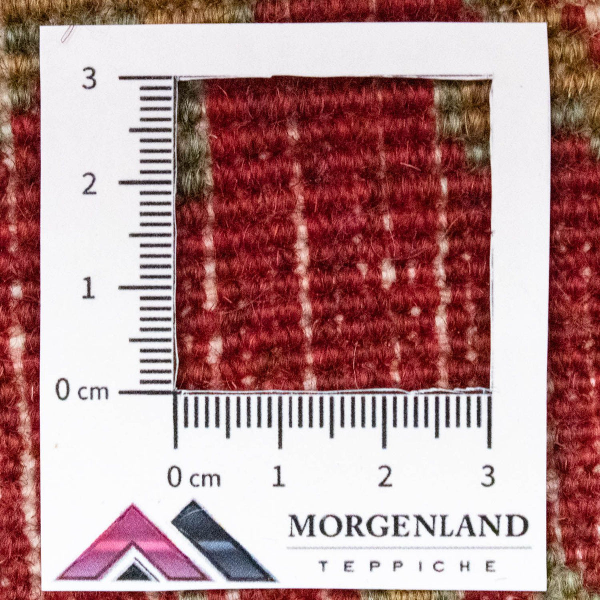 Tappeto Persero - Nomade quadrato - 54 x 40 cm - rosso