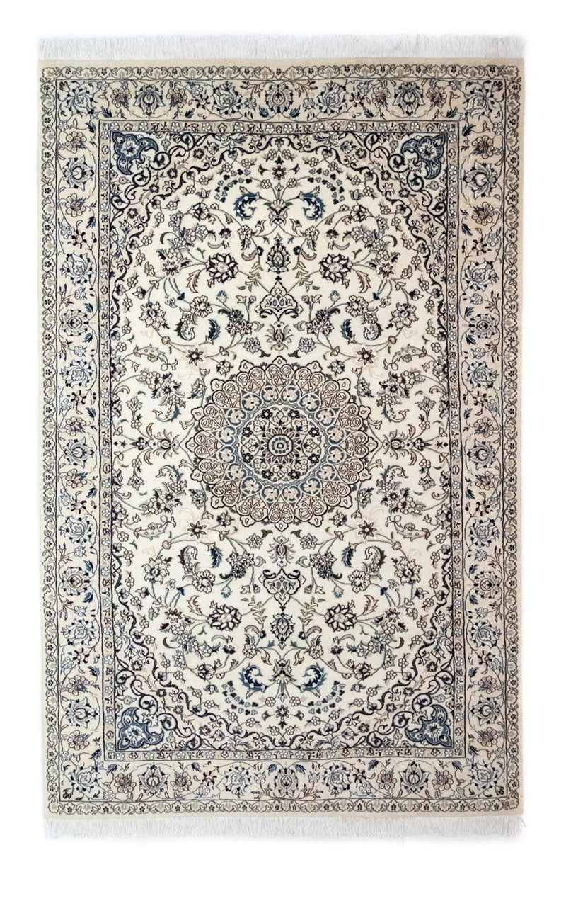 Tappeto Persero - Nain - Reale - 245 x 155 cm - bianco naturale