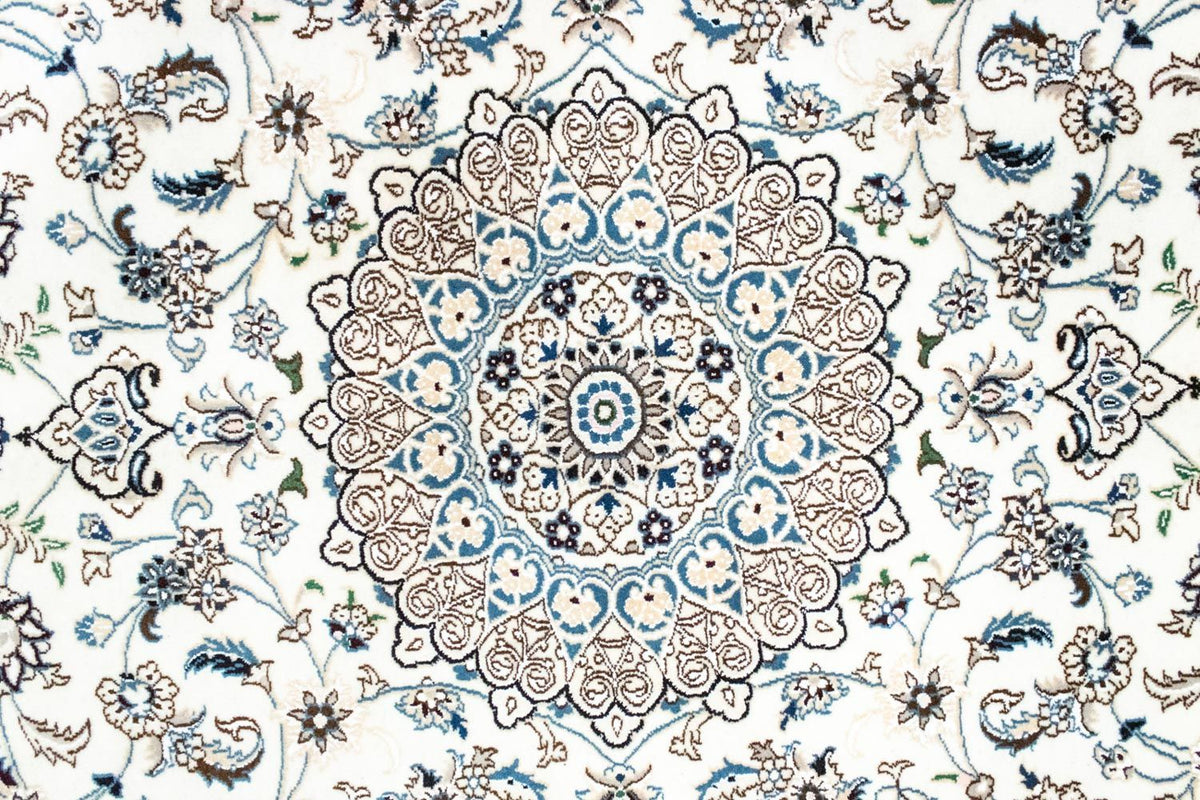 Tappeto Persero - Nain - Reale - 245 x 155 cm - bianco naturale