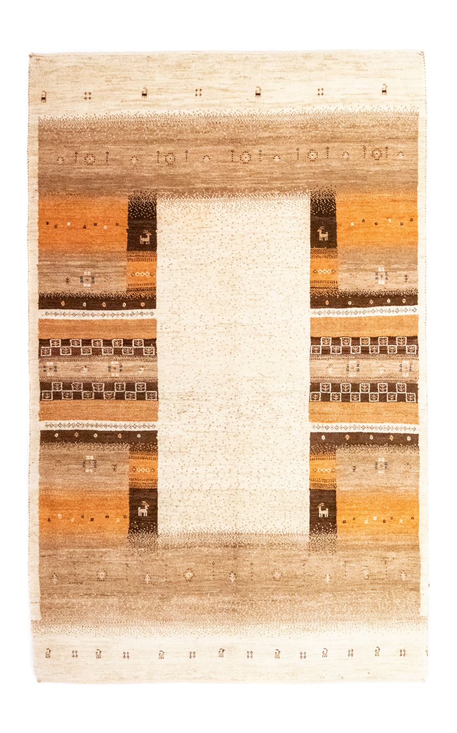 Tappeto Gabbeh - Loribaft Persero - 257 x 160 cm - beige