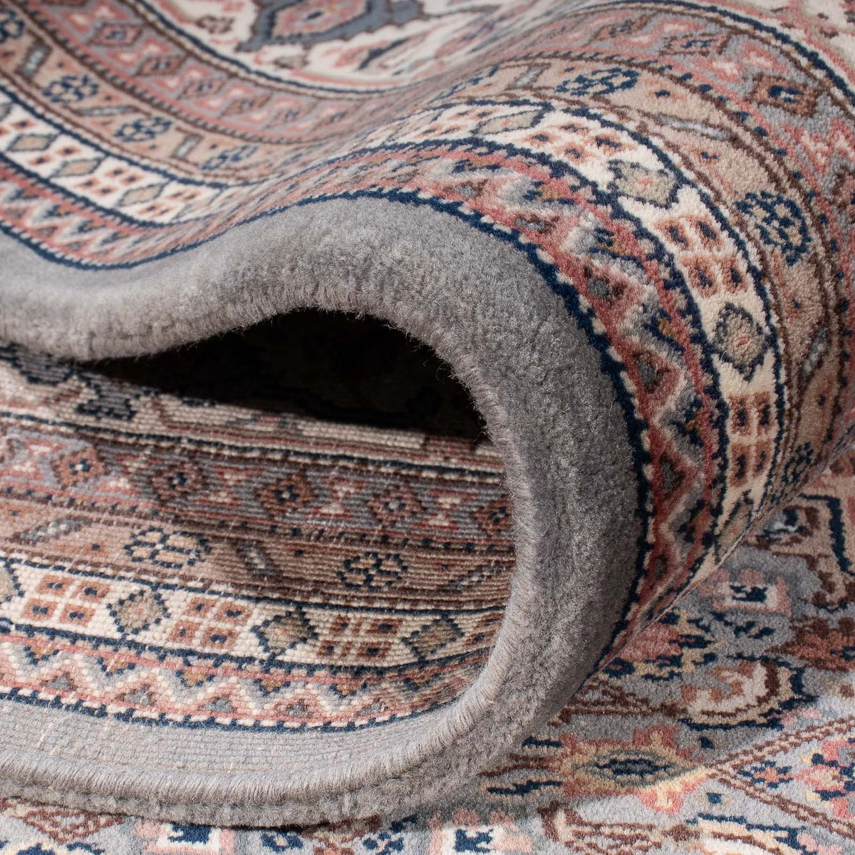 Tappeto orientale - Bidjar - Indo - 349 x 246 cm - grigio scuro