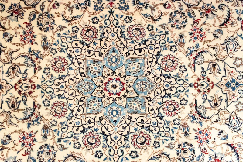 Tappeto Persero - Nain - Reale - 263 x 174 cm - bianco naturale