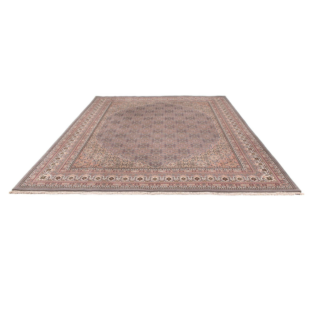 Tappeto orientale - Bidjar - Indo - 299 x 248 cm - marrone scuro
