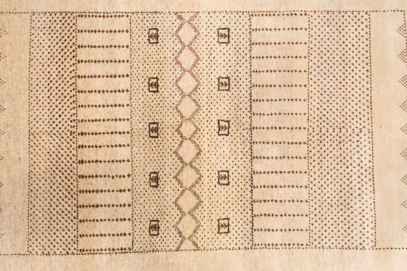 Tappeto Gabbeh - Loribaft Persero - 222 x 151 cm - marrone