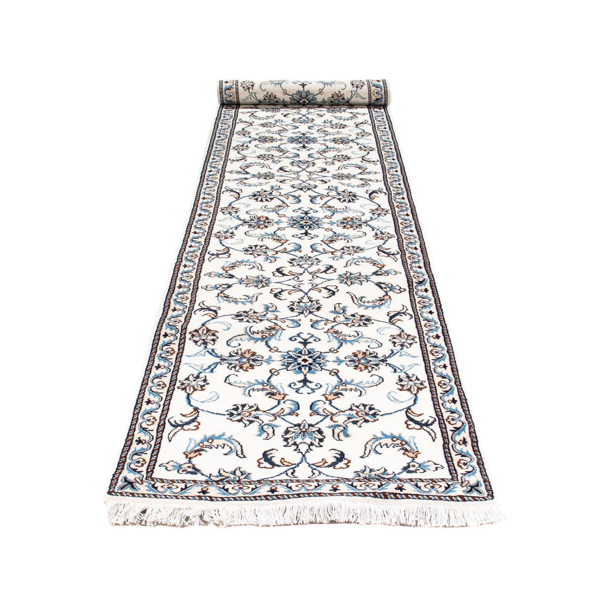Tappeto corsia Tappeto Persero - Nain - 376 x 77 cm - beige