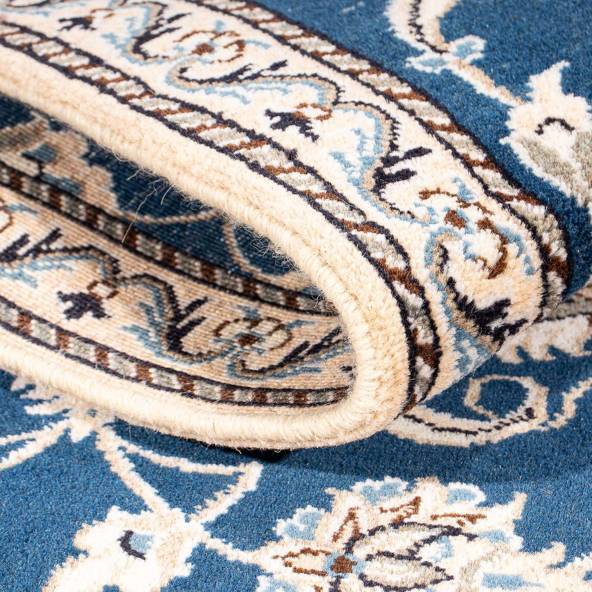 Tappeto Persero - Nain - 140 x 70 cm - blu scuro