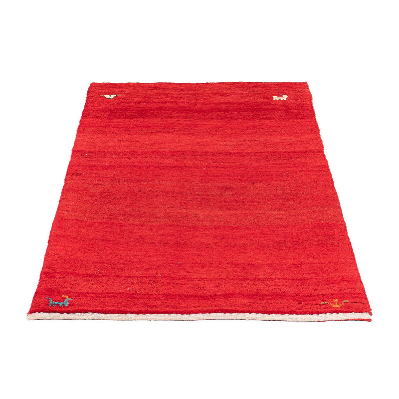 Tappeto Gabbeh - Loribaft Persero - 130 x 76 cm - rosso scuro