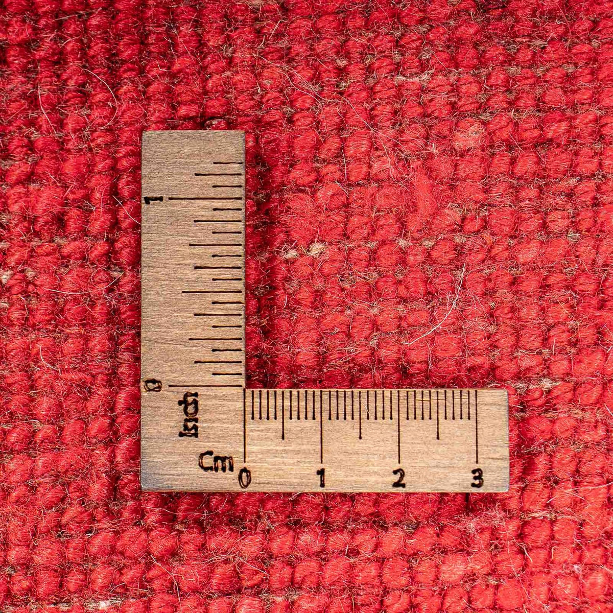 Tappeto Gabbeh - Loribaft Persero - 130 x 76 cm - rosso scuro